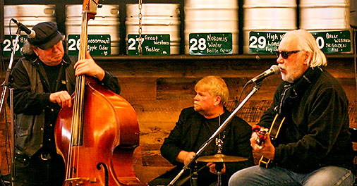 The Jack Walton Trio performing in Saskatoon